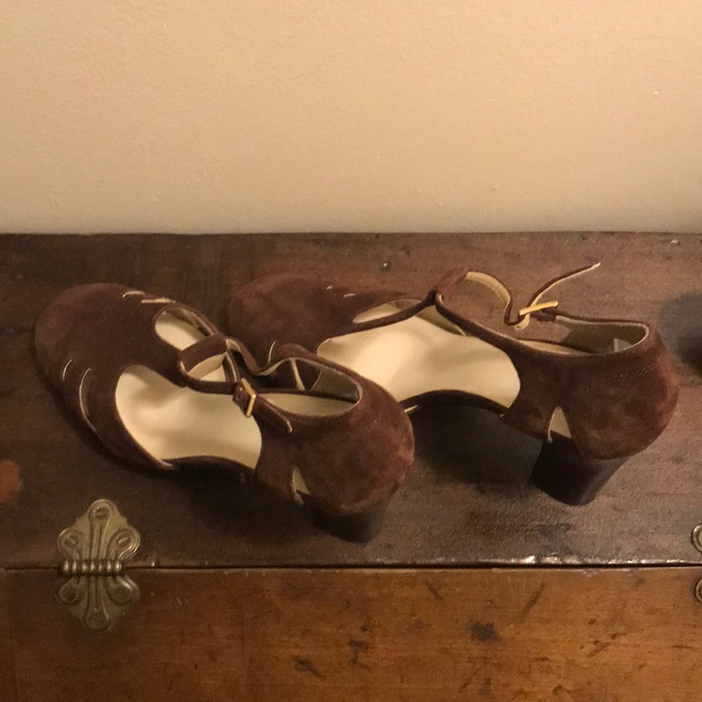 Suede shoes